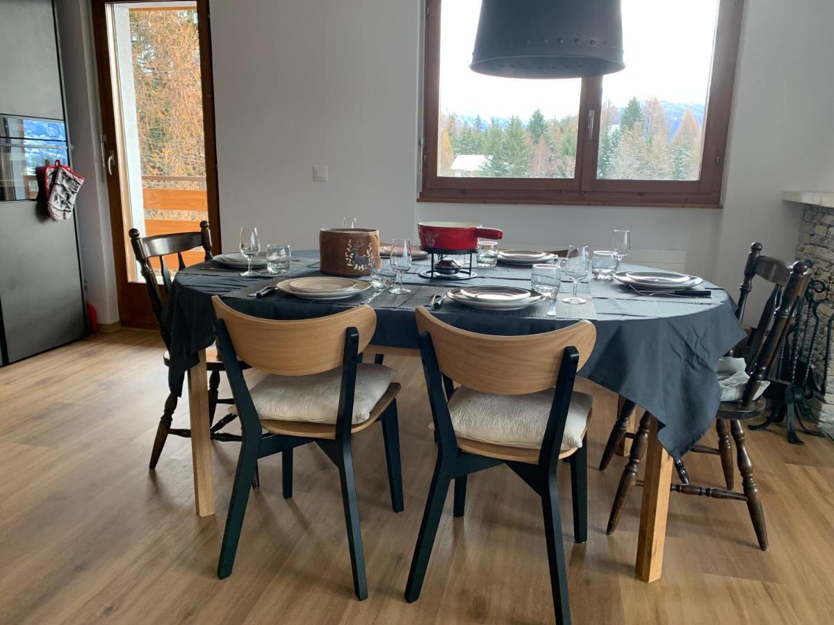 La Jacinthe De Crans Apartment Exterior foto