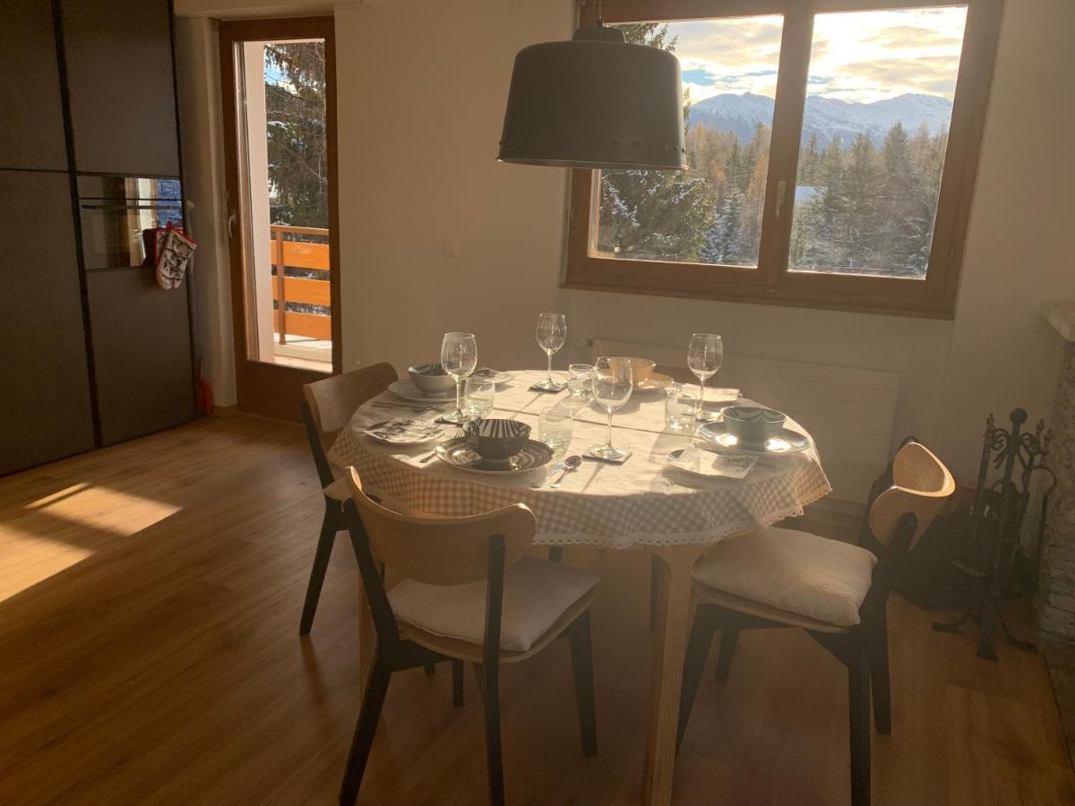 La Jacinthe De Crans Apartment Exterior foto