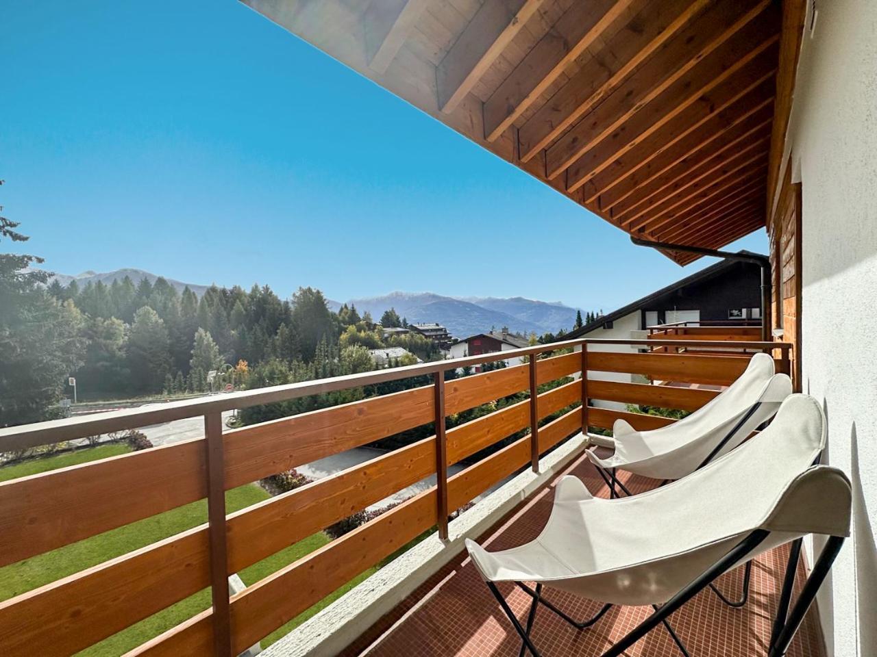 La Jacinthe De Crans Apartment Exterior foto