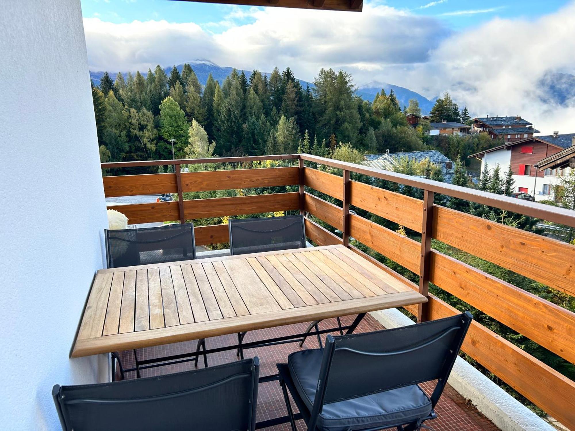 La Jacinthe De Crans Apartment Exterior foto